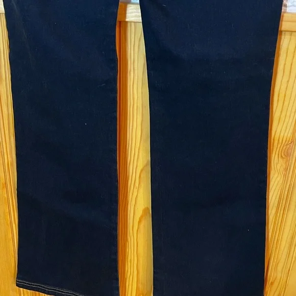 Vintage Y2K Y.O.Y.O. Black Abstract Design Jeans Sz-7 - Picture 7 of 11